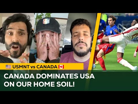 CANADA beats USMNT on our home soil to become KINGS of CONCACAF! | USA-CANADA Instant Game Reaction