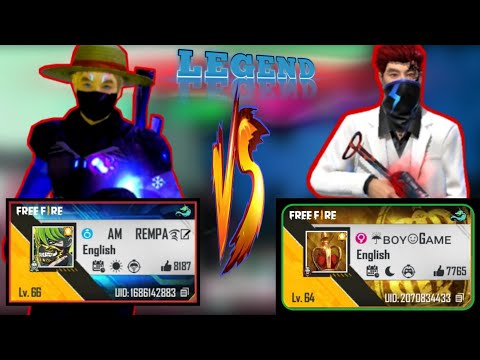 Guild Leader vs Rempa ff 1vs1 Custom Garena Free Fire