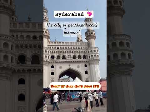 Hyderabad |The city of pearls,palaces&biryani#hyderabad #charminarshopping  #youtubrshorts