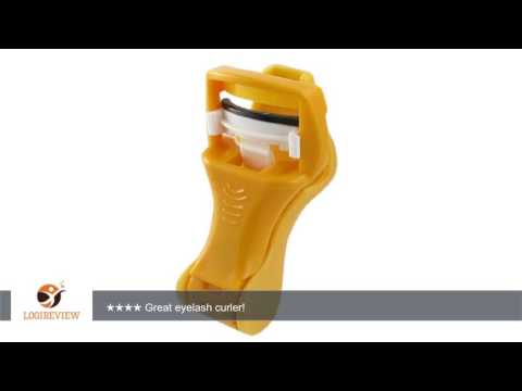 Yellow Plastic Open Close Handle Eye Curling Eyelash Curler | Review/Test