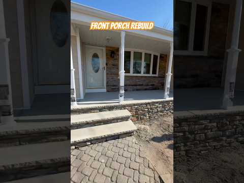 Front Porch Rebuild #diy #construction #frontporch #rebuild #howto #stepbystep #bluecollar #trending