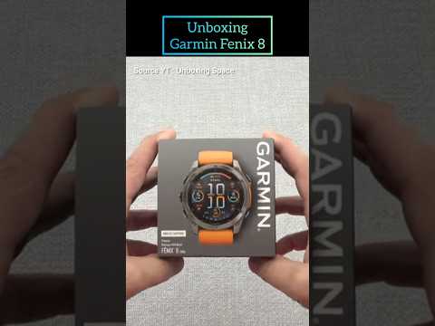 Unboxing Garmin Fenix 8 | Smartwatch Terbaik Fitur Terlengkap #garmin #garminfenix8 #smartwatch