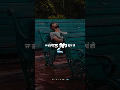 Gangajal Gurman Maan Song Whatsapp Status | Punjabi Sad Song Status #sad #shorts #new #viral #alone