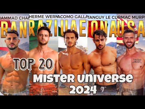 Mister Universe 2024 |Top 20 prediction @misteruniverse2024