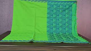 Green Coimbatore cotton saree SS4771 #coimbatorecotton #cottonsarees