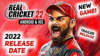 Real Cricket 22 Release Date! | Official Trailer | My Career Mode ? | Realistic Gameplay! ( Part 1)