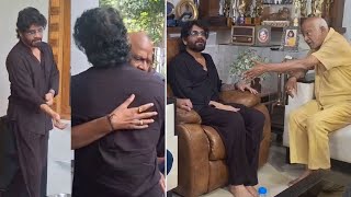 Akkineni Nagarjuna Consoles Rajendra Prasad | Nagarjuna Met Rajendra Prasad Visuals