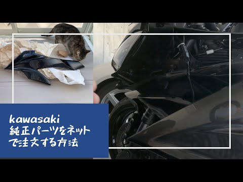 Kawasaki  純正パーツがネットで注文できるようになりました。【ninja1000SX】