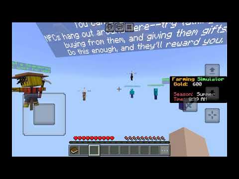 【InPvP(Mineville)】Farming Simulatorで作物育ち 後編