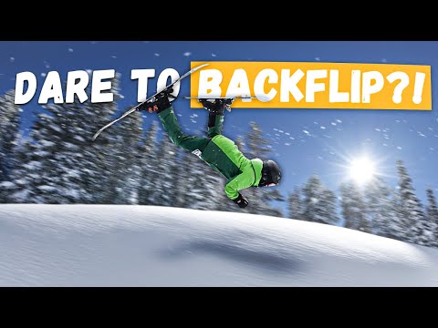 First Back Flip On Skis