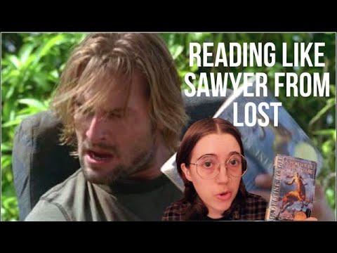 Reading Like Sawyer From Lost | A Reading Vlog