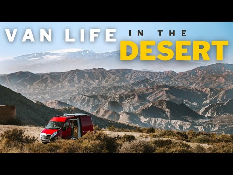 Van Life in the Desert - This Place is UNREAL | Tabernas Desert