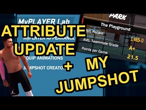 Demigod Stretch Build! Attribute Update! My Jumpshot!