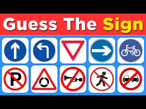 Guess the Sign Quiz: Mastering Traffic Signals and Road Signs Challenge