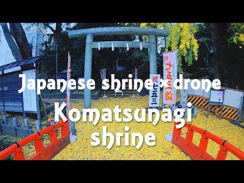 Jpanese shrine ✖ drone -komatsunagi shrine-