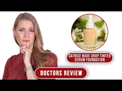 Testing Catrice Nude Drop Tinted Serum Foundation on Mature Skin: Full Review | Doctor Anne