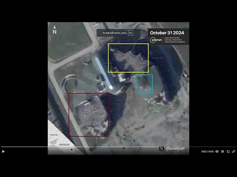 Satellite Photos Show Damage to Spetsnaz University on Chechnya After Drone Strike -- Very Minor