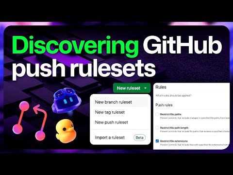 Govern your repositories with Push Rulesets