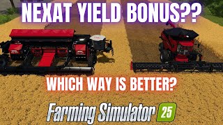 DOES THE NEXAT GIVE A YIELD BONUS?? - Farming Simulator 25