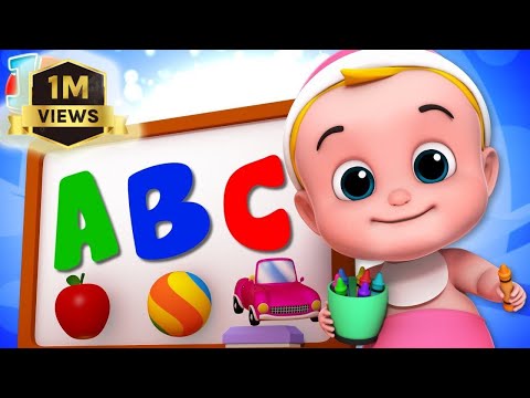 ABC Song with Balloons and Animals | CoComelon Nursery Rhymes & Animal Songs