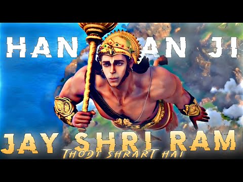 Thodi Sharat hai × Hanuman Xml Video || Hanuman Alight Motion Xml Presets Video