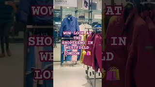 WOW LOOK AT THE SHOPEEEENG IN WESTFIELD LONDON  #londonlife #westfieldlondon  #travel #londondiaries