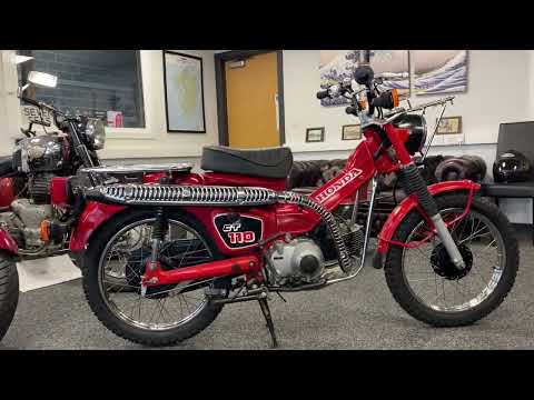 1993 Honda CT110 with a bell ref 3109