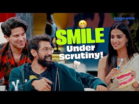 Meenakshi's Watching...Those Teeth! 👀 | DQ & Meenakshi | The Rana Daggubati Show | Prime Video India