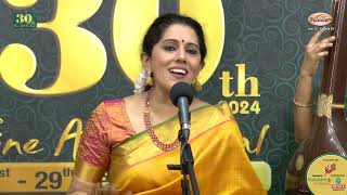 Amritha Murali (Vocal) – Mudhra’s 30th Fine Arts Festival