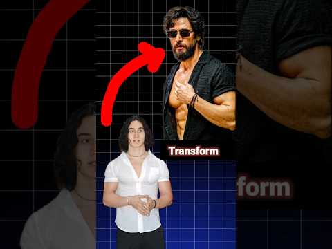 Tiger Shroff transformation #shorts #viralvideo