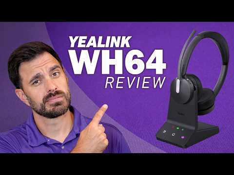 Yealink WH64 - World's First DECT + Bluetooth Headset!