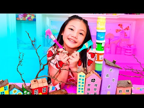 Bug and Wood Painting Art for kids| Little Big Toys