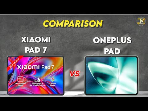 Xiaomi Pad 7 vs OnePlus Pad  : Which Tablet is Best 🤔❓