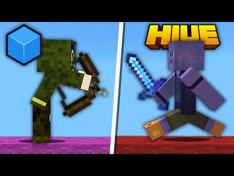 Biggest Cubecraft Vs Biggest Hive Youtubers