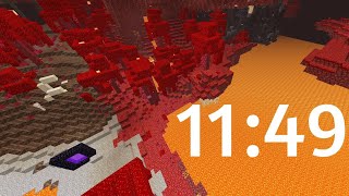 【マイクラ統合版RSG】日本記録　エンドラRTA 11:49