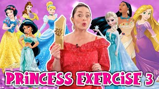 Princess Exercise for Kids 3 | Become a Princess with Miss Linky |  Indoor Workout