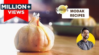 Ukadiche Modak Ganesh Chaturthi Spl | उकडीचे मोदक | 2 types Modak | Chocolate Modak | Chef Ranveer