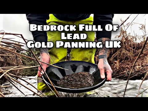 Prospecting for Gold Secret bedrock crevice packed with heavies Gold Panning UK