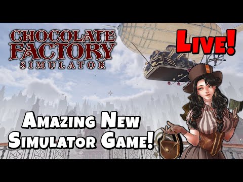 NEW SIMULATOR!! - Chocolate Factory Simulator