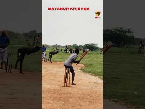 Mayanur Krishna Bowling Action  #lhcctrichy #shortfeeds #shortsfeed #cricket #cricketlover #shorts