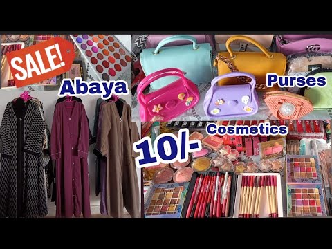 SALE Trendy Abaya, Scarfs, Ladies Purse, Cosmetics at Cheapest Prices @hyderabadshoping