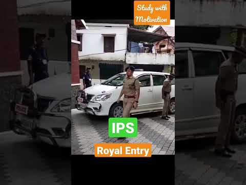 IPS Royal Entry #viral #youtubeshorts #youtuber #youtube #motivation #ias #ips #new