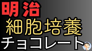 明治が細胞培養チョコレート