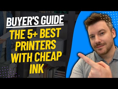 TOP 5 Best Printers With Cheap Ink - Best Cheap Ink Printer Review (2024)