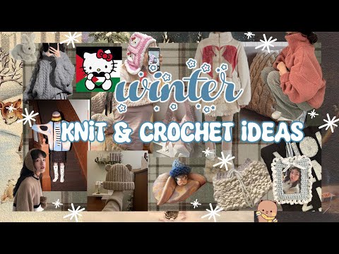 *̩̩͙❆ ͙͛ ˚₊⋆ Winter & Gift Ideas for Knit & Crochet