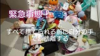 【片付け】収納棚再び｜全出しして黙々と片付けていく