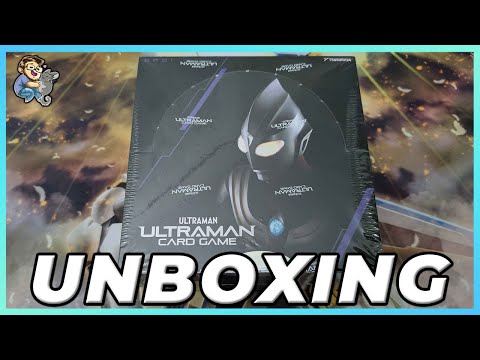 Guardians of the Earth Has Landed! | Ultraman TCG Booster Box Unboxing BP01