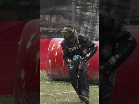 Monday...when your brain gets scrambled and you run on autopilot 😵‍💫 | Paintball 1vs1#shorts