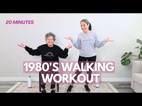 Low Impact Exercise: 80's Walking Workout, Cardio for Seniors