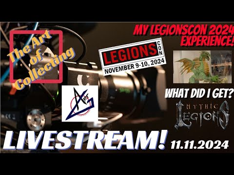 LIVE! Talking About My LegionsCon 2024 Experience!